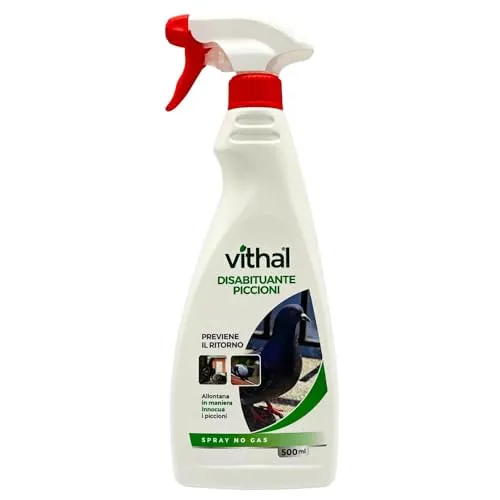 Vithal Garden Disabituante Piccioni spray repellente 500ml balconi