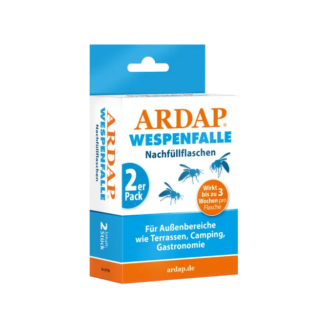 ARDAP Wespenfalle ricarica trappola vespe 2x125 ml