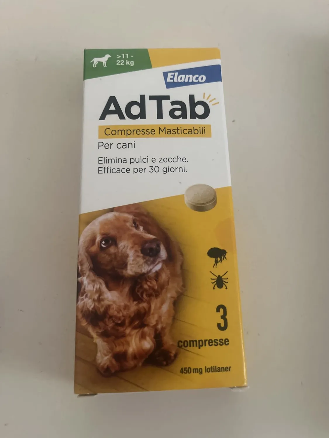 Elanco AdTab gatto 0,5-2 kg compresse masticabili 3 pz