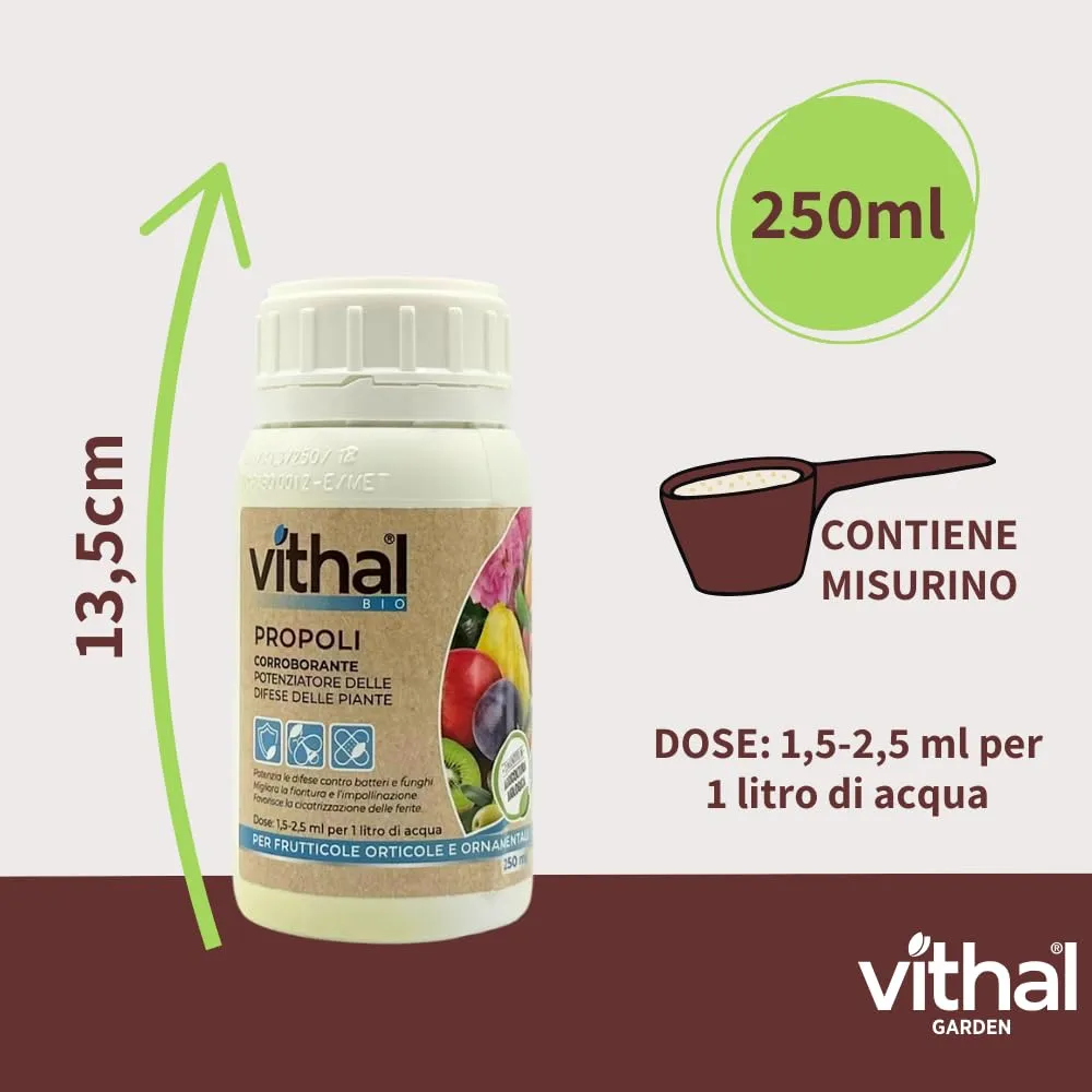 Vithal Biolid UP Propoli Estratto 250ml per Piante