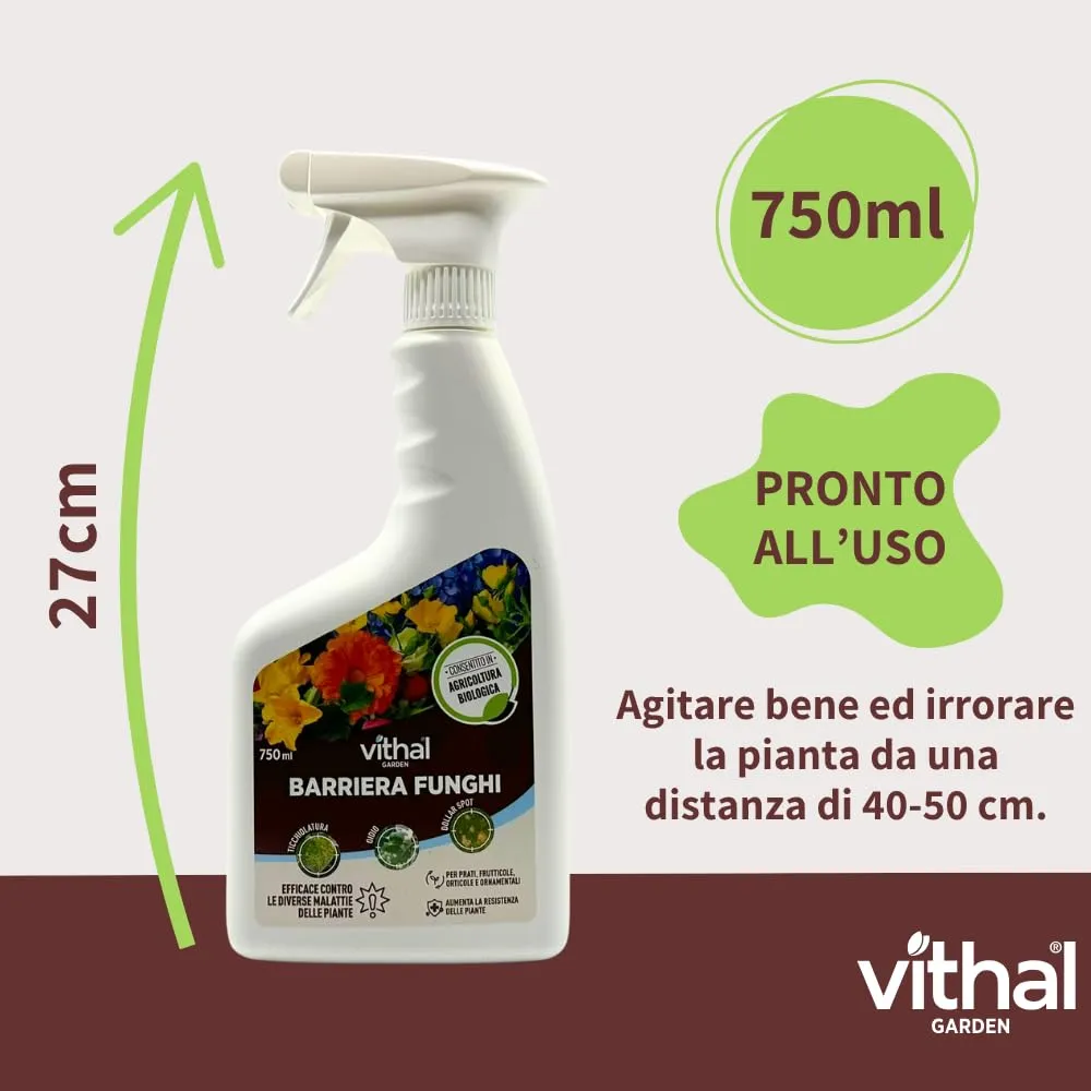 Vithal Garden Barriera Funghi RTU spray fungicida