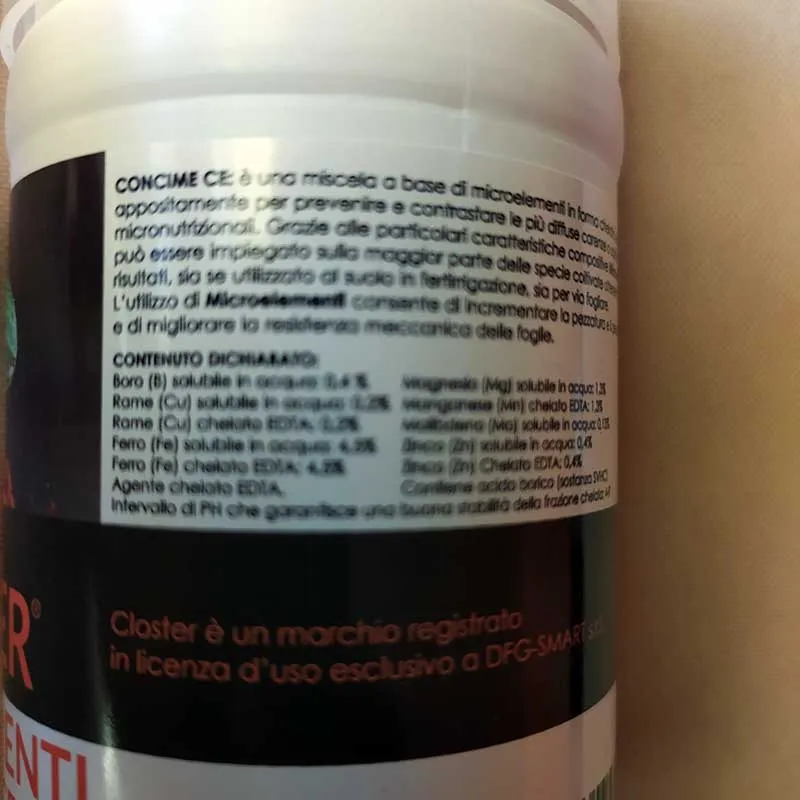 Closter Microelementi Concime Liquido 250 ml al Ferro
