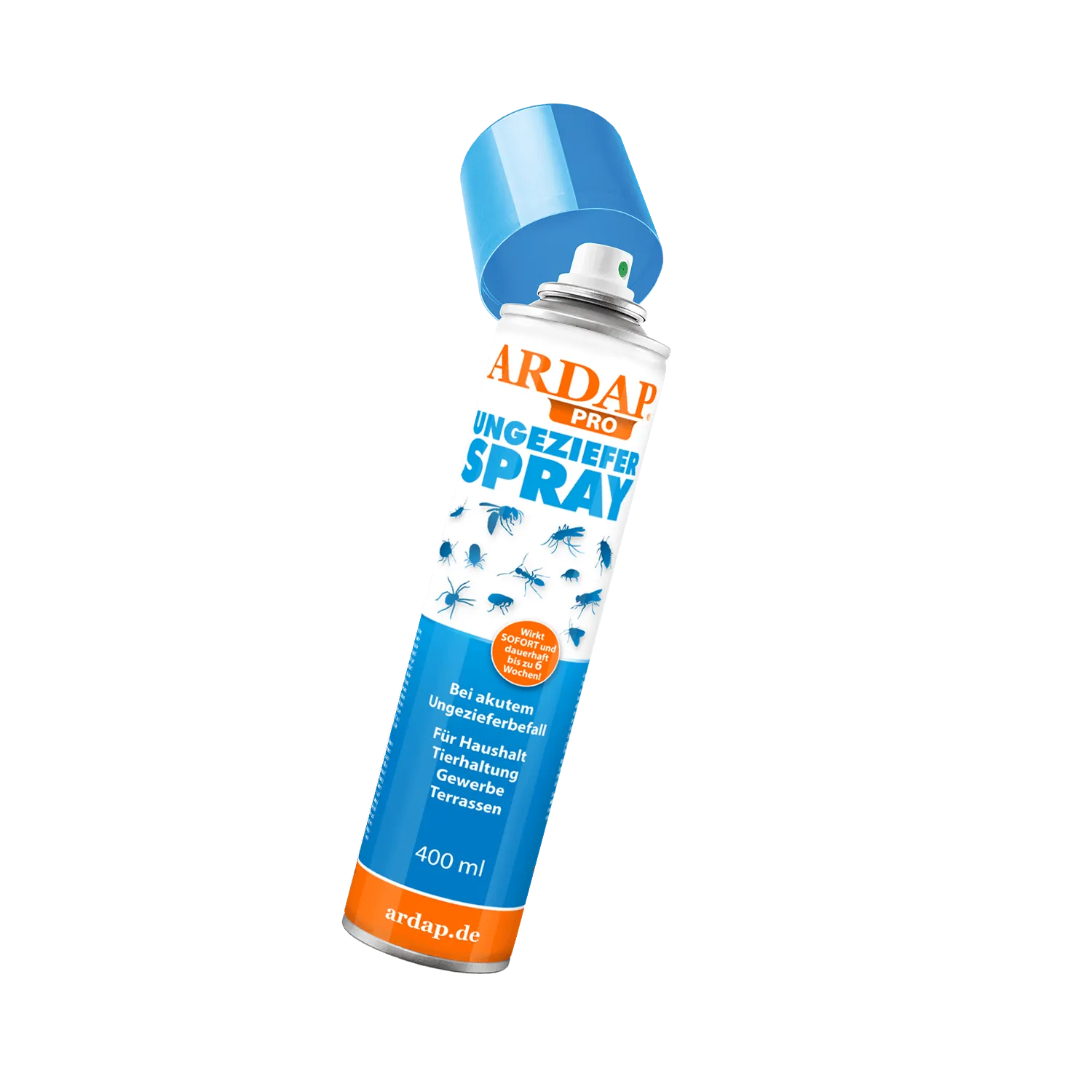 ARDAP Pro Spray Insetti 750 ml Contatto Rapido