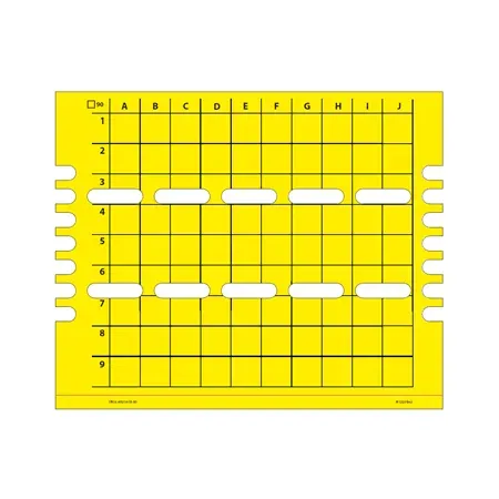 Balance IP65 pannello giallo collante 460x345 mm