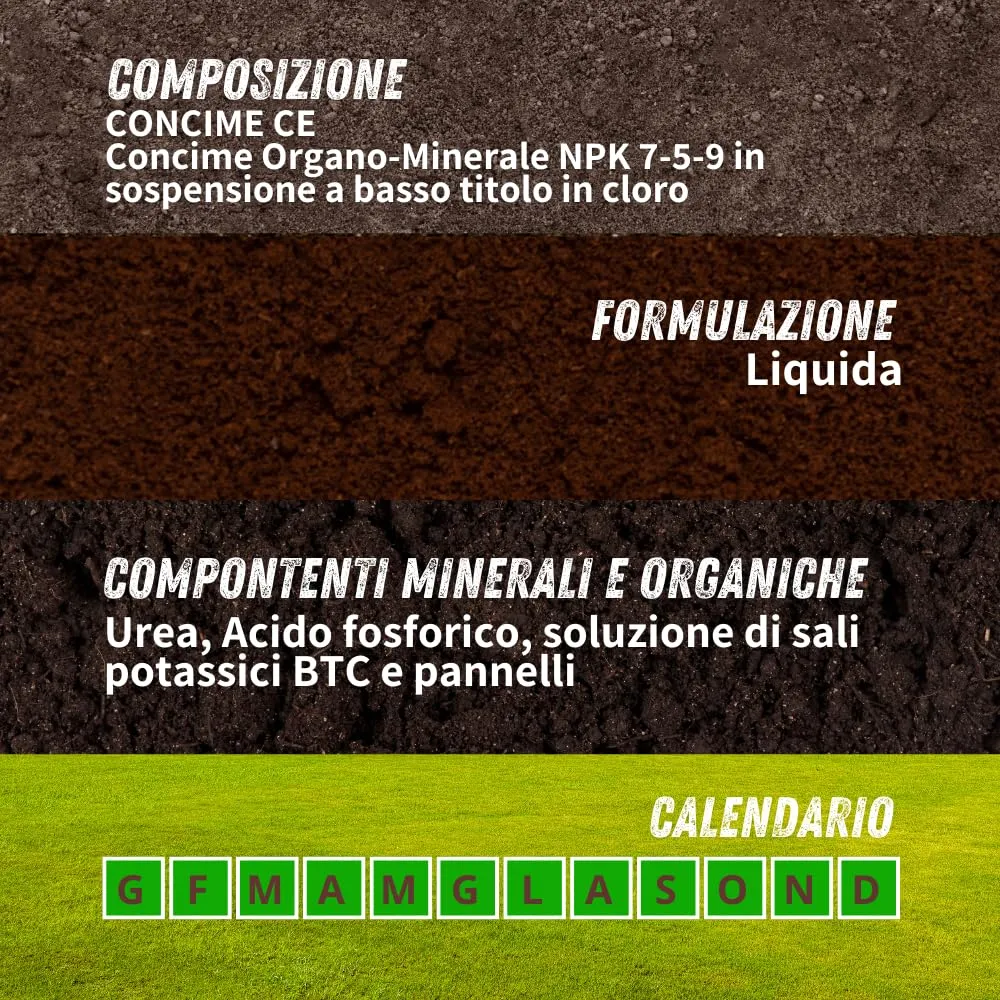 Vithal Unistar Universale concime liquido universale 1L organo-minerale