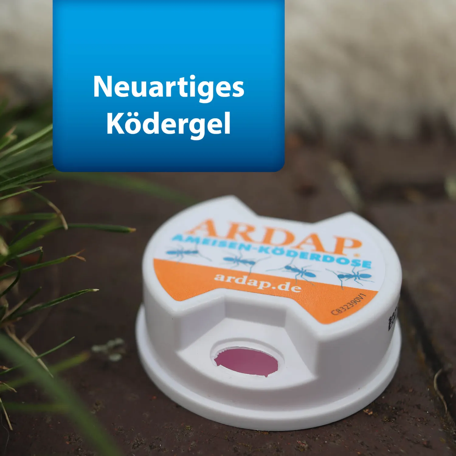 ARDAP Pro Esca Formiche Gel 3 Pezzi Effetto Nido