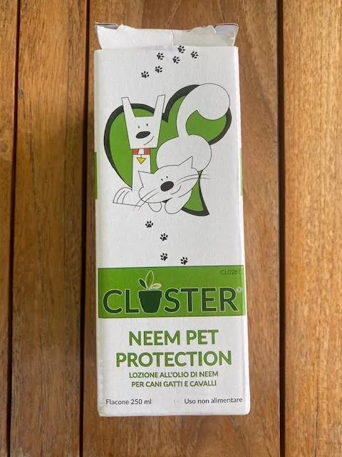 Closter Neem Pet Protection olio neem 250 ml cani gatti