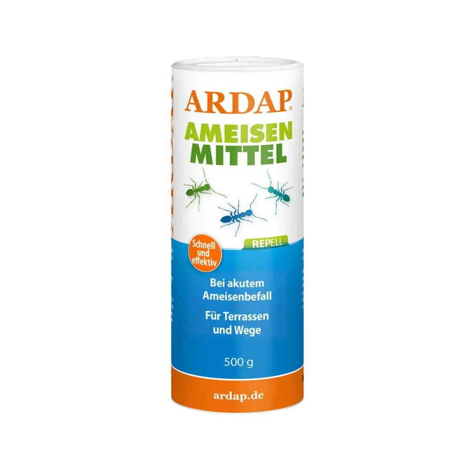 ARDAP Repell Ameisenmittel polvere formiche 500 g esterni