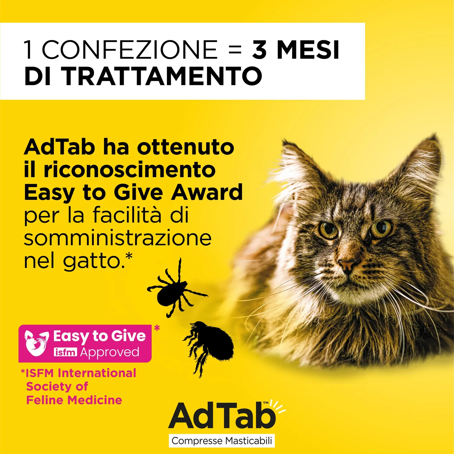 Elanco AdTab gatto 0,5-2 kg compresse masticabili 3 pz