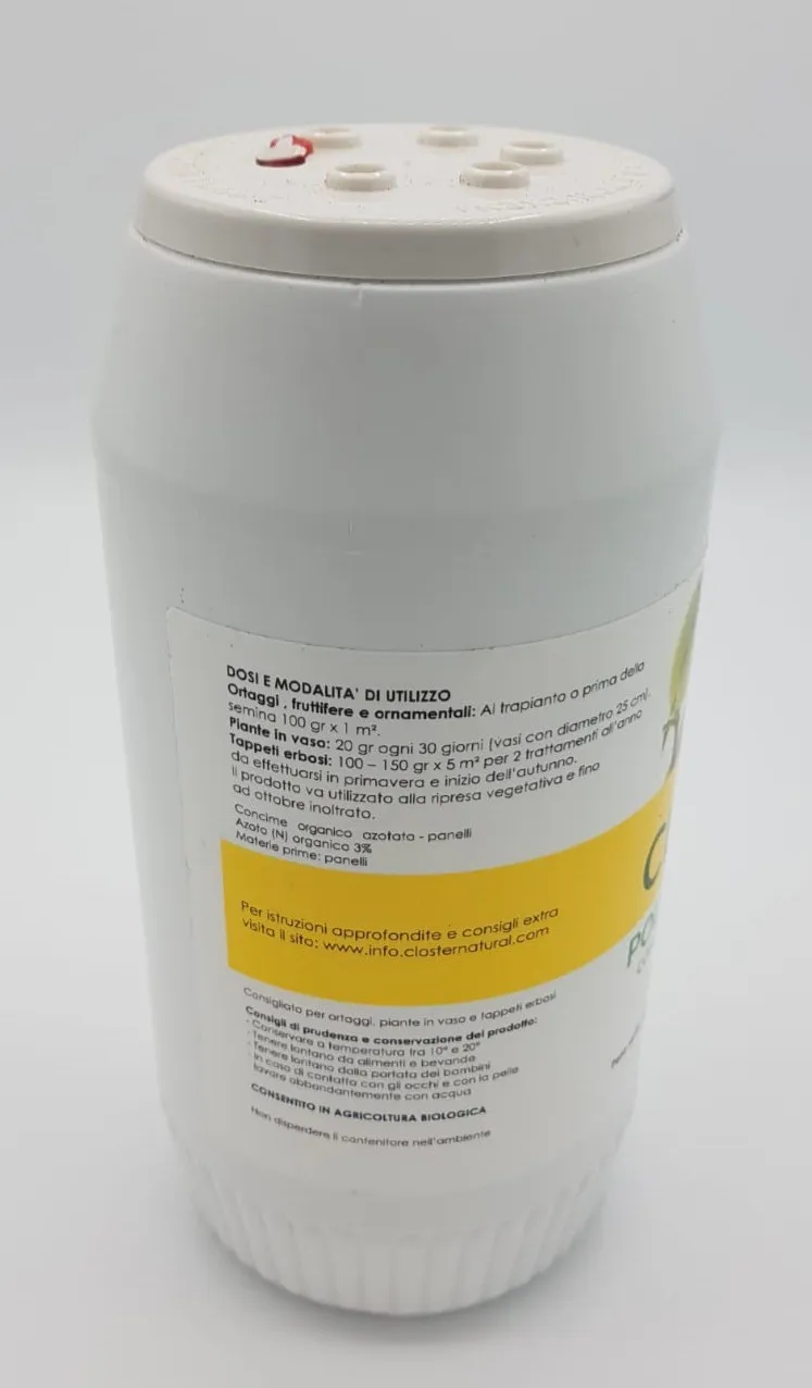 Closter Neem Polvere concime naturale 500 g organico azotato