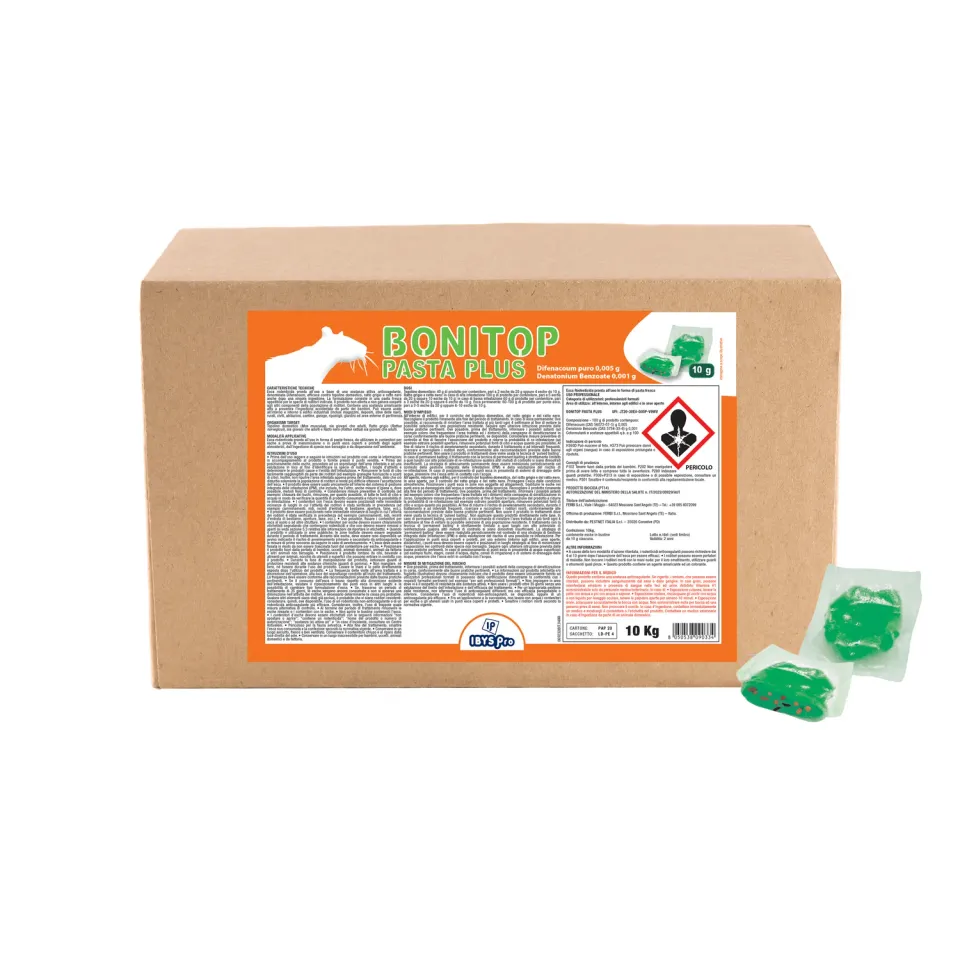 Pestnet Bonitop Pasta Plus esca rodenticida 10 g