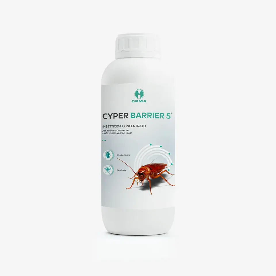 Cyperfum Cyper Barrier 5 Insetticida Concentrato Abbattente