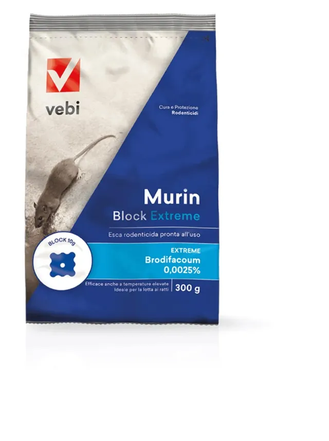 Vebi Murin Block Extreme esca topi ratti blocchi
