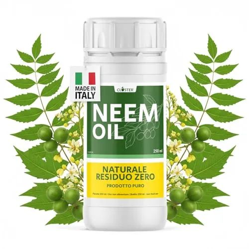 Closter Olio di Neem Puro Concentrato 250 ml per Piante
