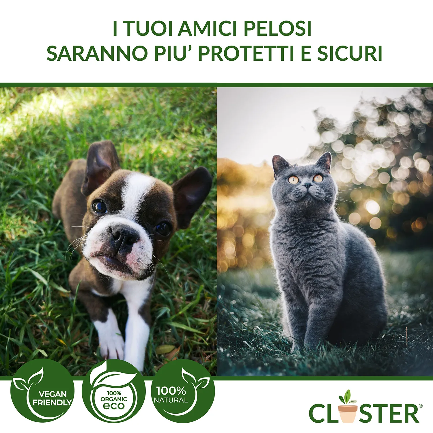 Closter Neem Pet Protection spray antiparassitario 500ml cani gatti