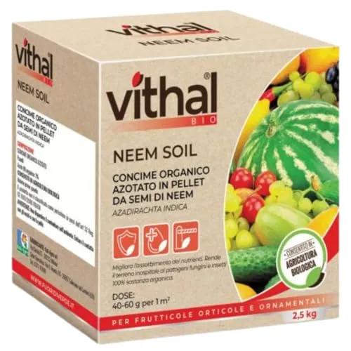 Vithal Biolid Neem Soil concime pellet 2,5 kg bio