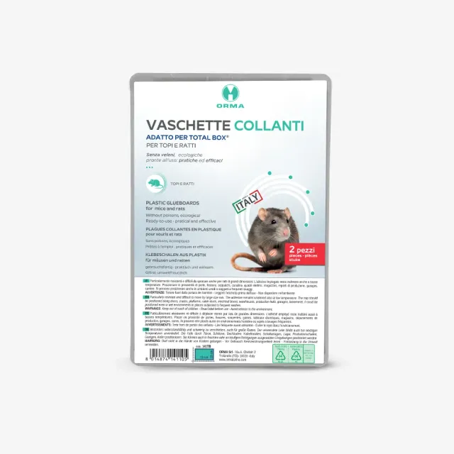 Cyperfum Total Box vaschetta collante per topi