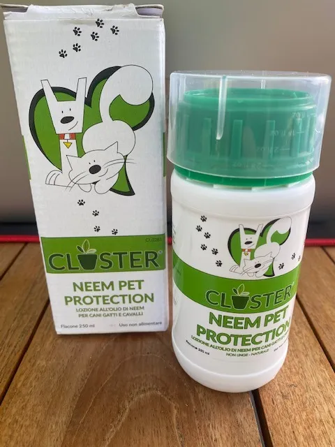 Closter Neem Pet Protection olio neem 250 ml cani gatti