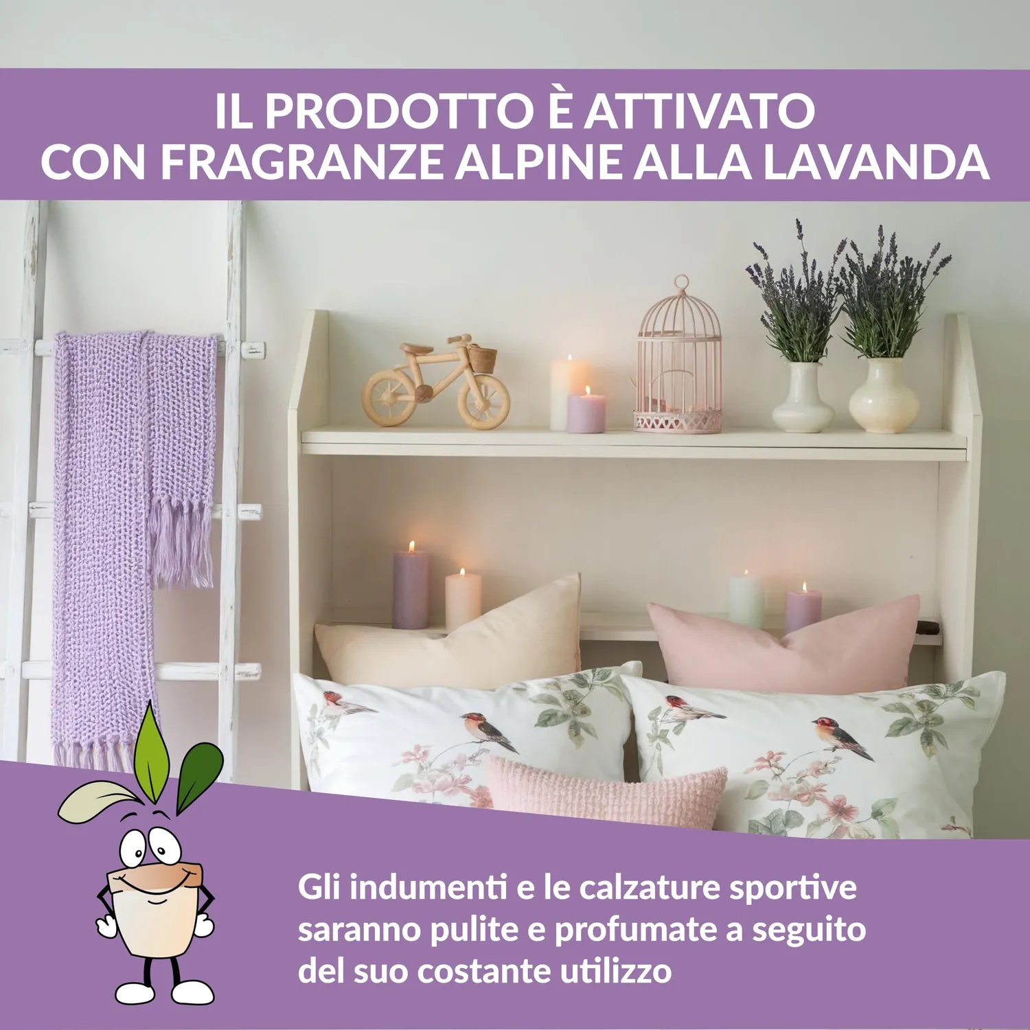 Closter PureAir Smacchiatore 750 ml lavanda alpina