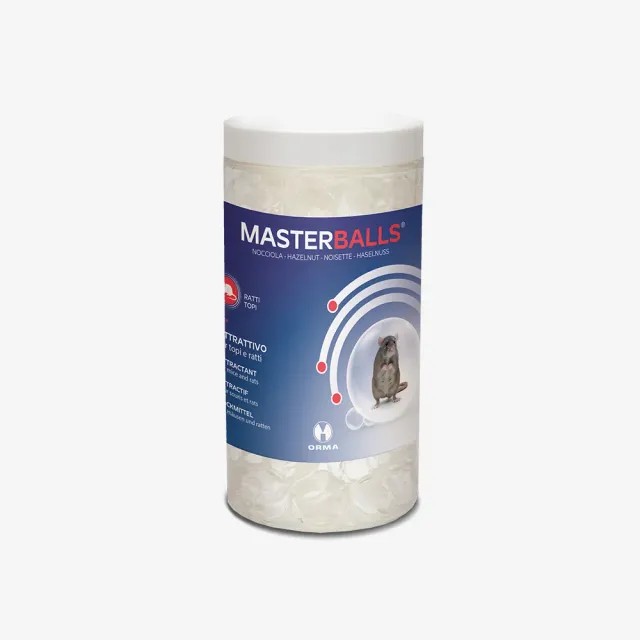 Cyperfum Masterballs Esca Attrattiva Topi e Ratti Non Tossica