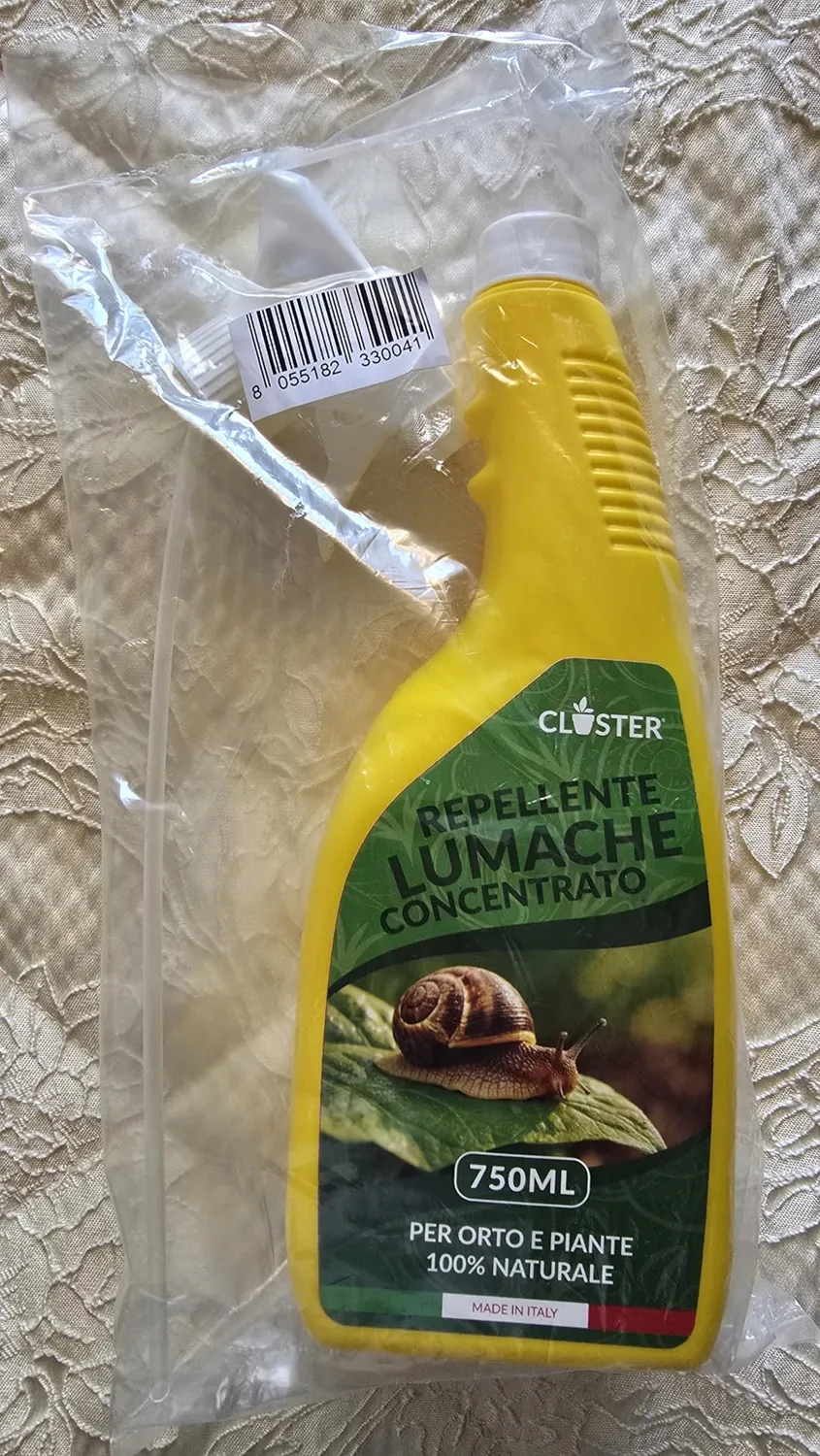 Closter Spray Antilumaca naturale 750 ml orto giardino