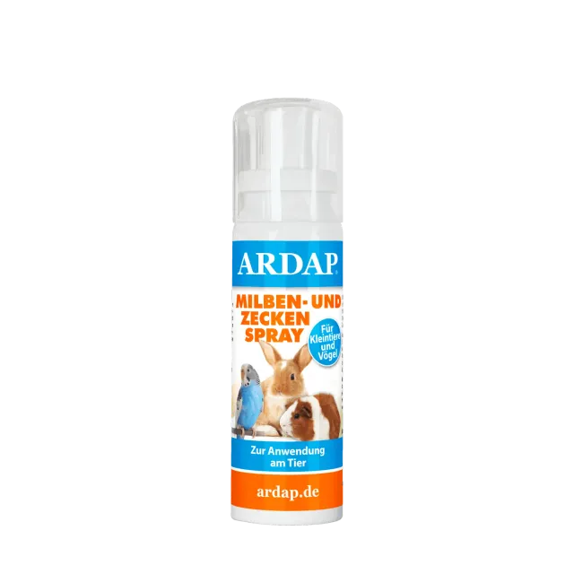 ARDAP Milben- und Zeckenspray für Kleintiere und Vögel spray 100 ml