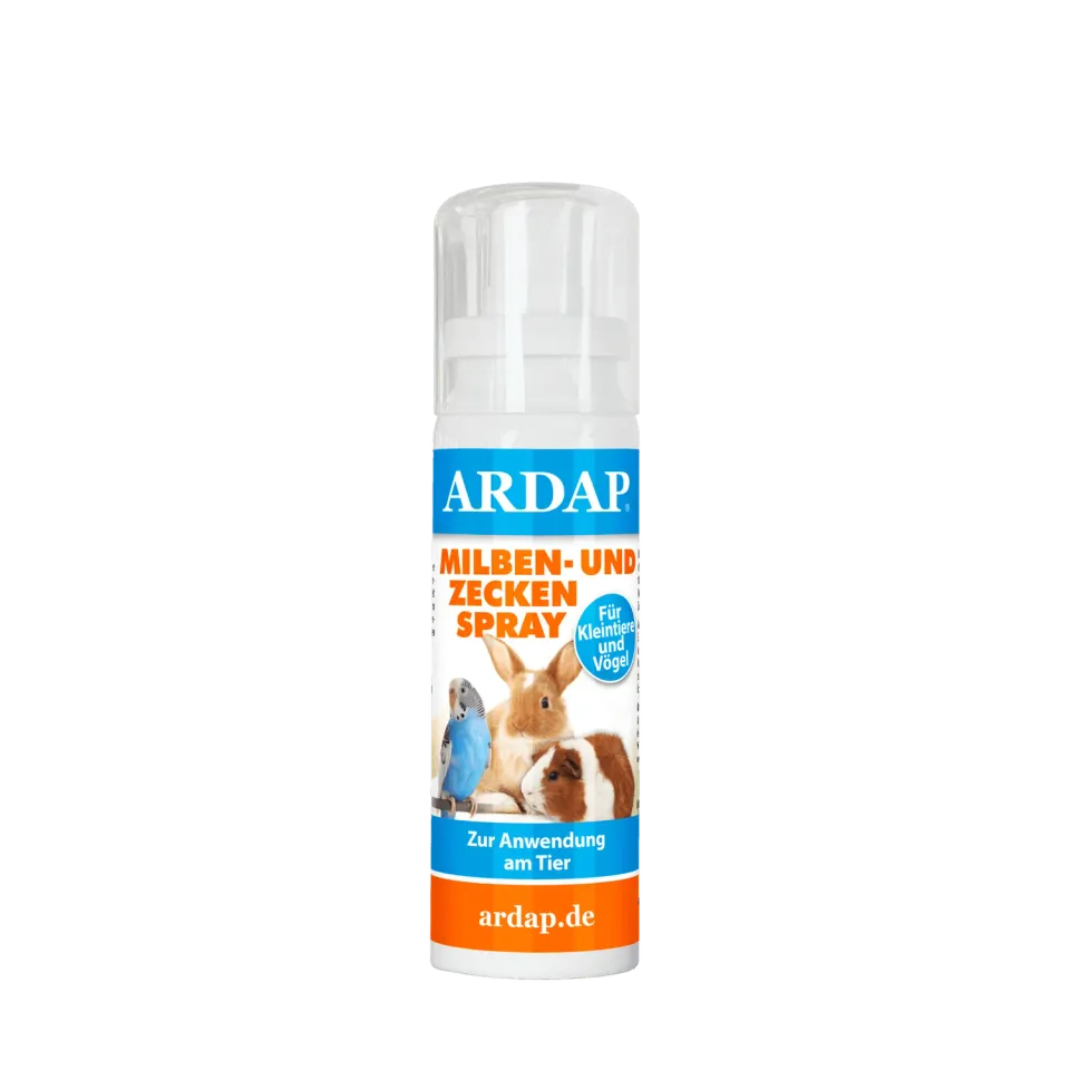 ARDAP Milben- und Zeckenspray für Kleintiere und Vögel spray 100 ml