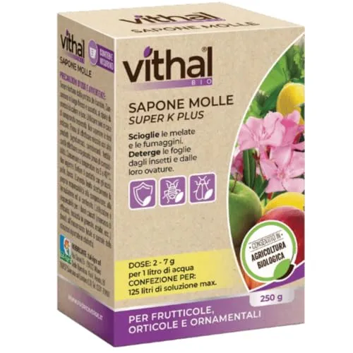 Vithal Biolid Sapone Molle Super K insetticida piante