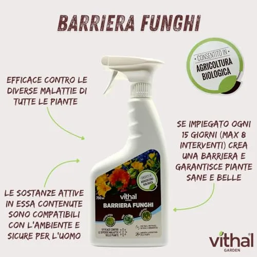 Vithal Garden Barriera Funghi RTU spray fungicida