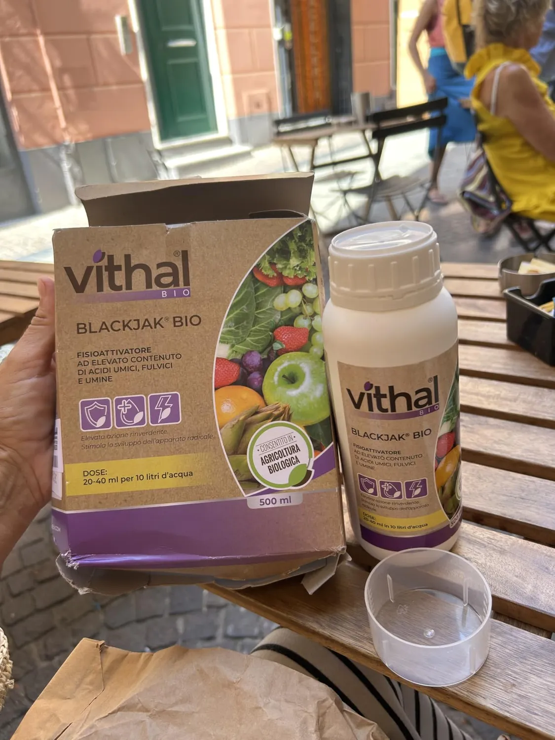 Vithal Blackjak fisioattivatore naturale 500 ml bio