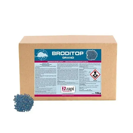 Pestnet Broditop Grano Esca Topi Ratti Brodifacoum