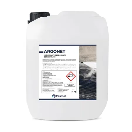 Pestnet Argonet detergente concentrato sgrassante igiene