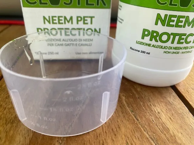 Closter Neem Pet Protection olio neem 250 ml cani gatti