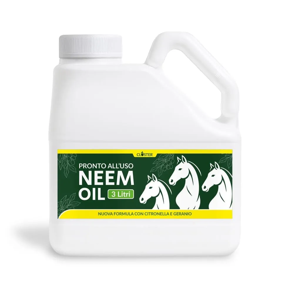 Closter olio di neem cavalli spray 3 L naturale