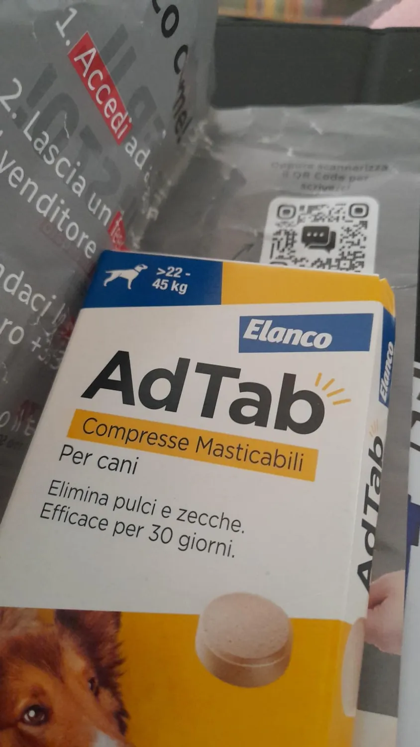 Elanco AdTab gatto 0,5-2 kg compresse masticabili 3 pz