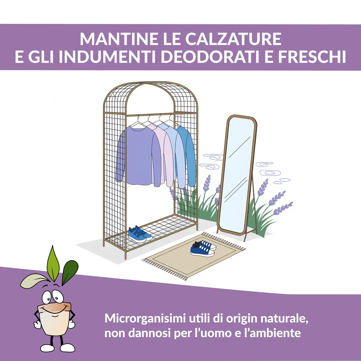 Closter PureAir Smacchiatore 750 ml lavanda alpina