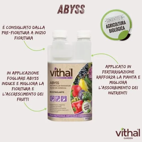 Vithal Abyss biostimolante alghe 250 ml fioritura