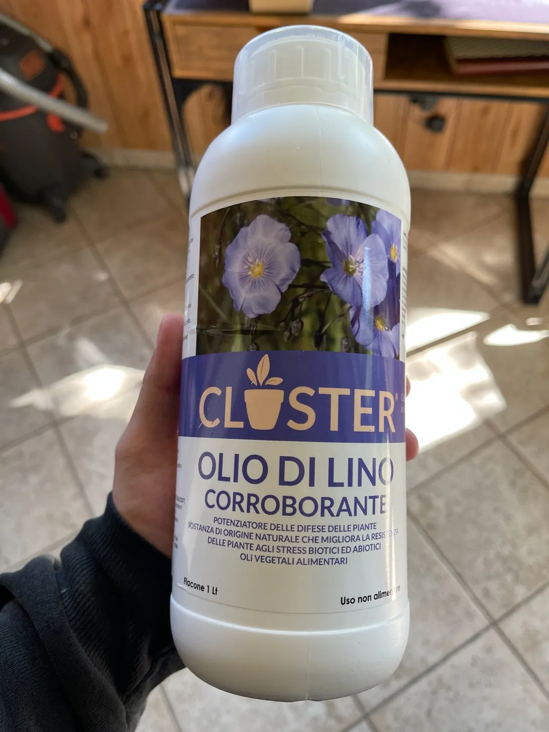 Closter Olio di Lino Spray Piante 500 ml Cocciniglia