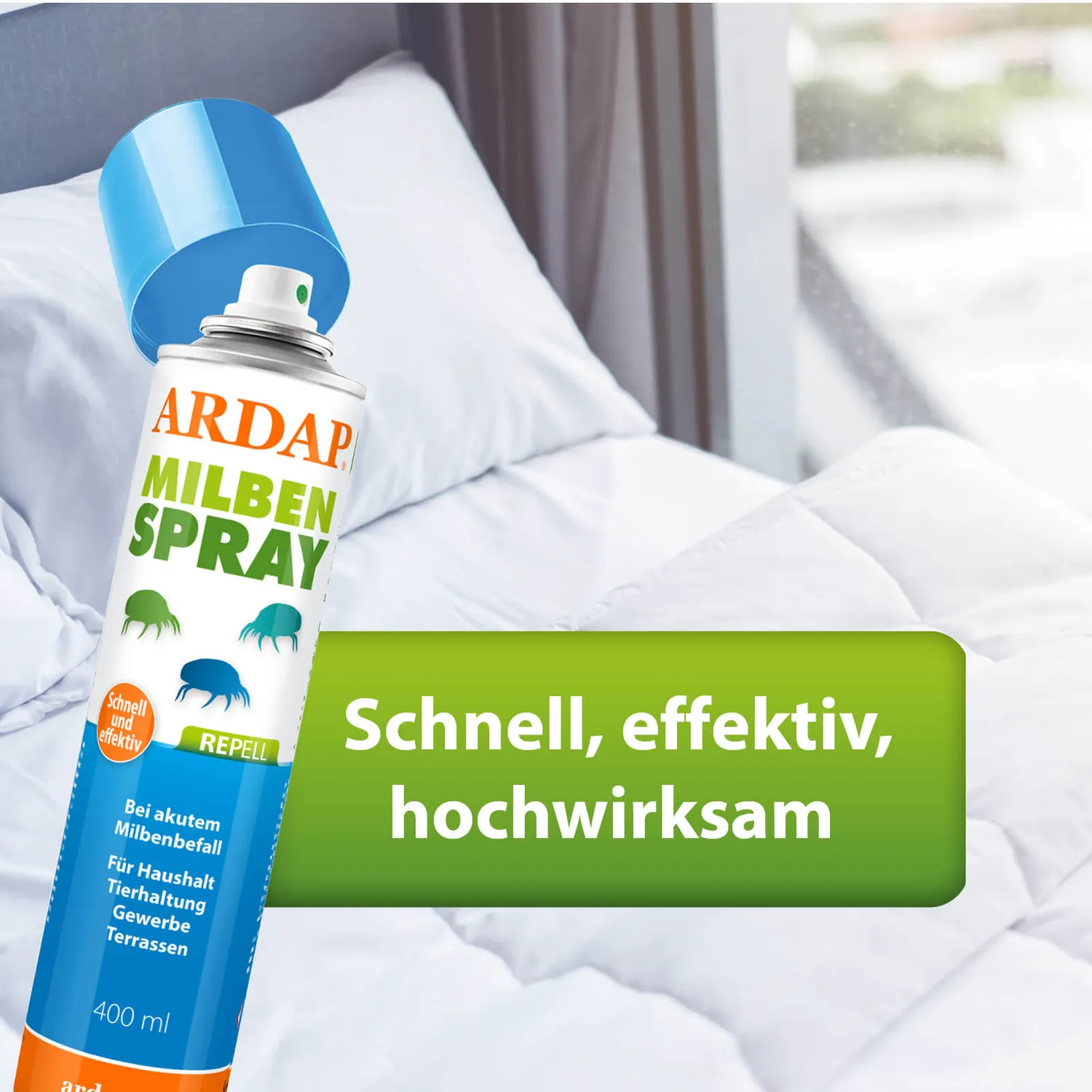ARDAP Repell Spray Acari 400 ml piretro pollaio