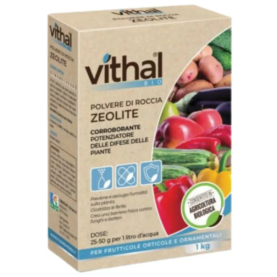 Vithal Zeolite polvere di roccia corroborante 1 kg bio