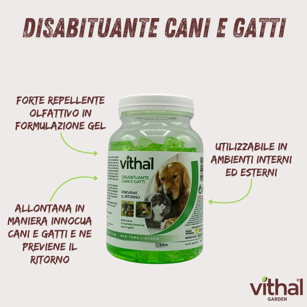 Vithal Biolid UP disabituante cani e gatti 1 litro esterni