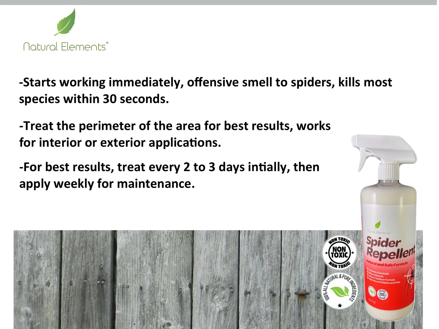 Natural Elements Repellente Ragni menta piperita