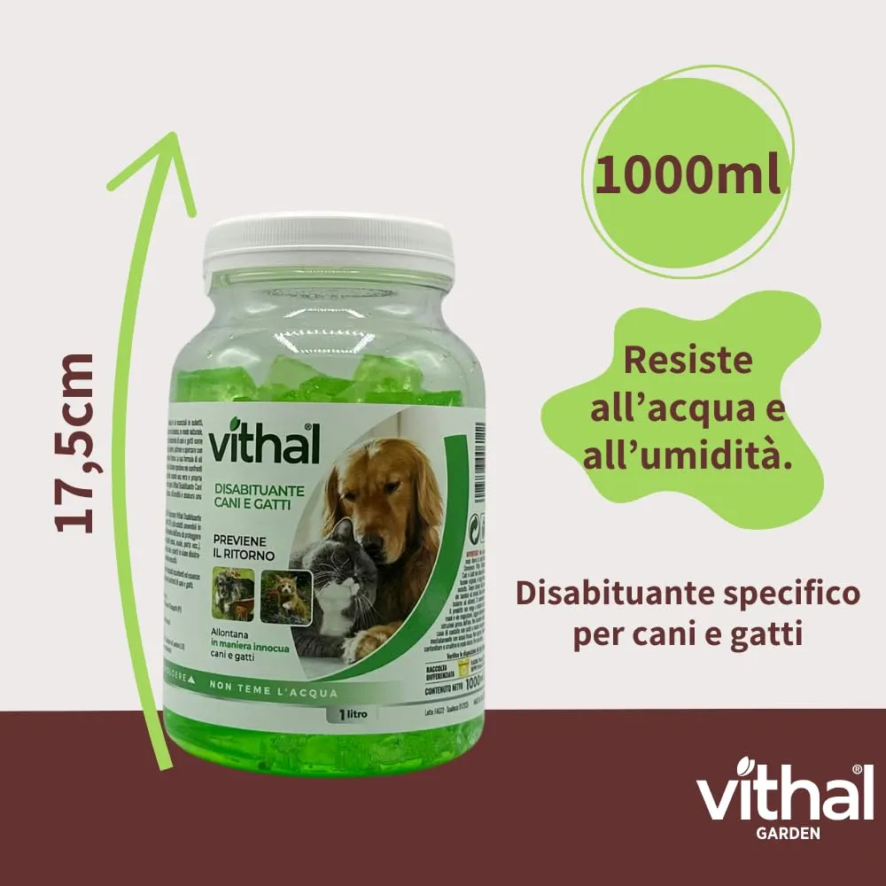 Vithal Biolid UP disabituante cani e gatti 1 litro esterni