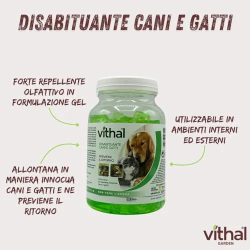Vithal Biolid UP disabituante cani e gatti 1 litro esterni