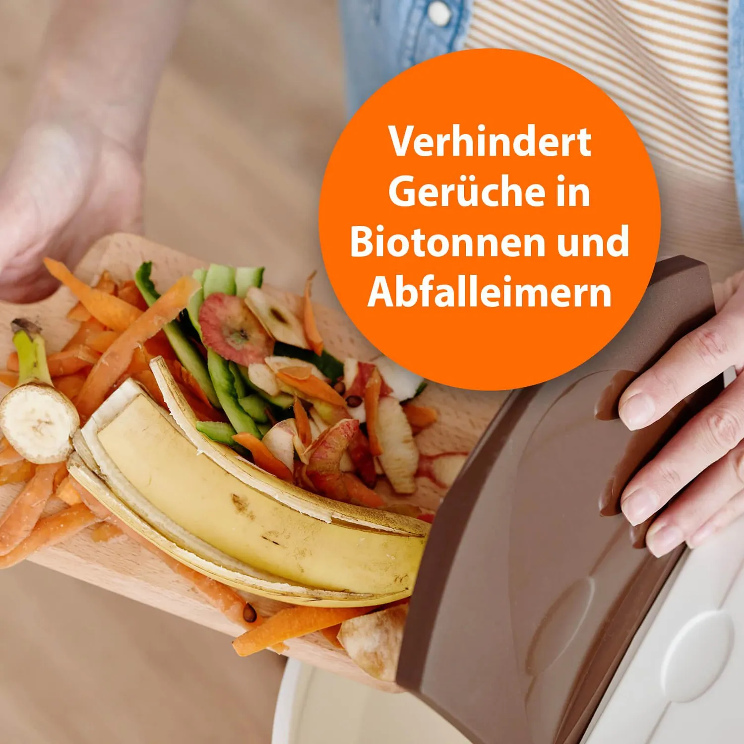 ARDAP Polvere Bidone Umido 500 g Agrumi Antiodore