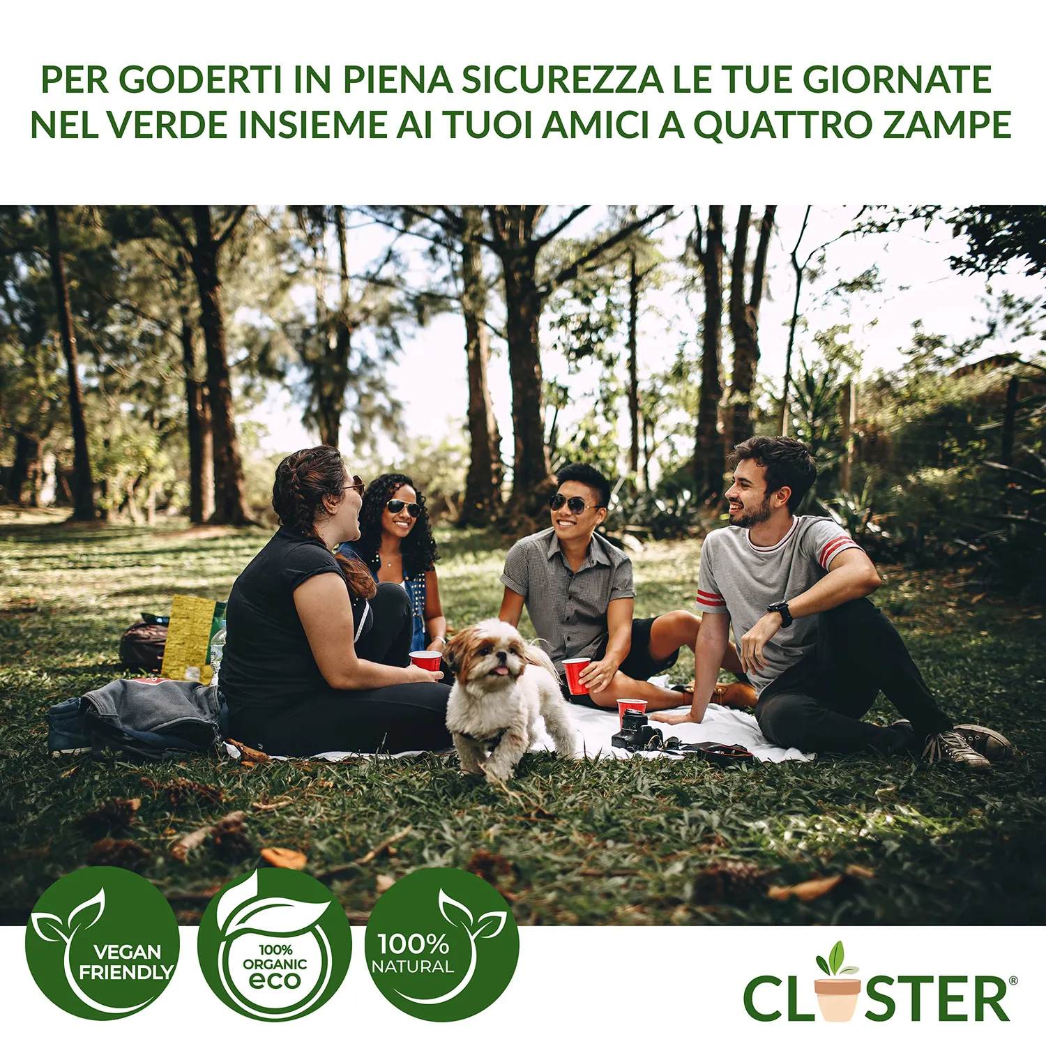 Closter Neem Pet Protection spray antiparassitario 500ml cani gatti