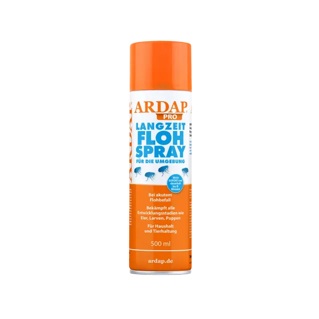 ARDAP Pro Langzeit Flohspray spray antipulci 500 ml 6 mesi