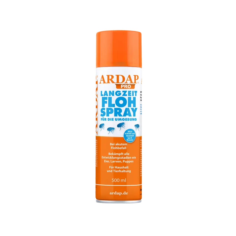 ARDAP Pro Langzeit Flohspray spray antipulci 500 ml 6 mesi