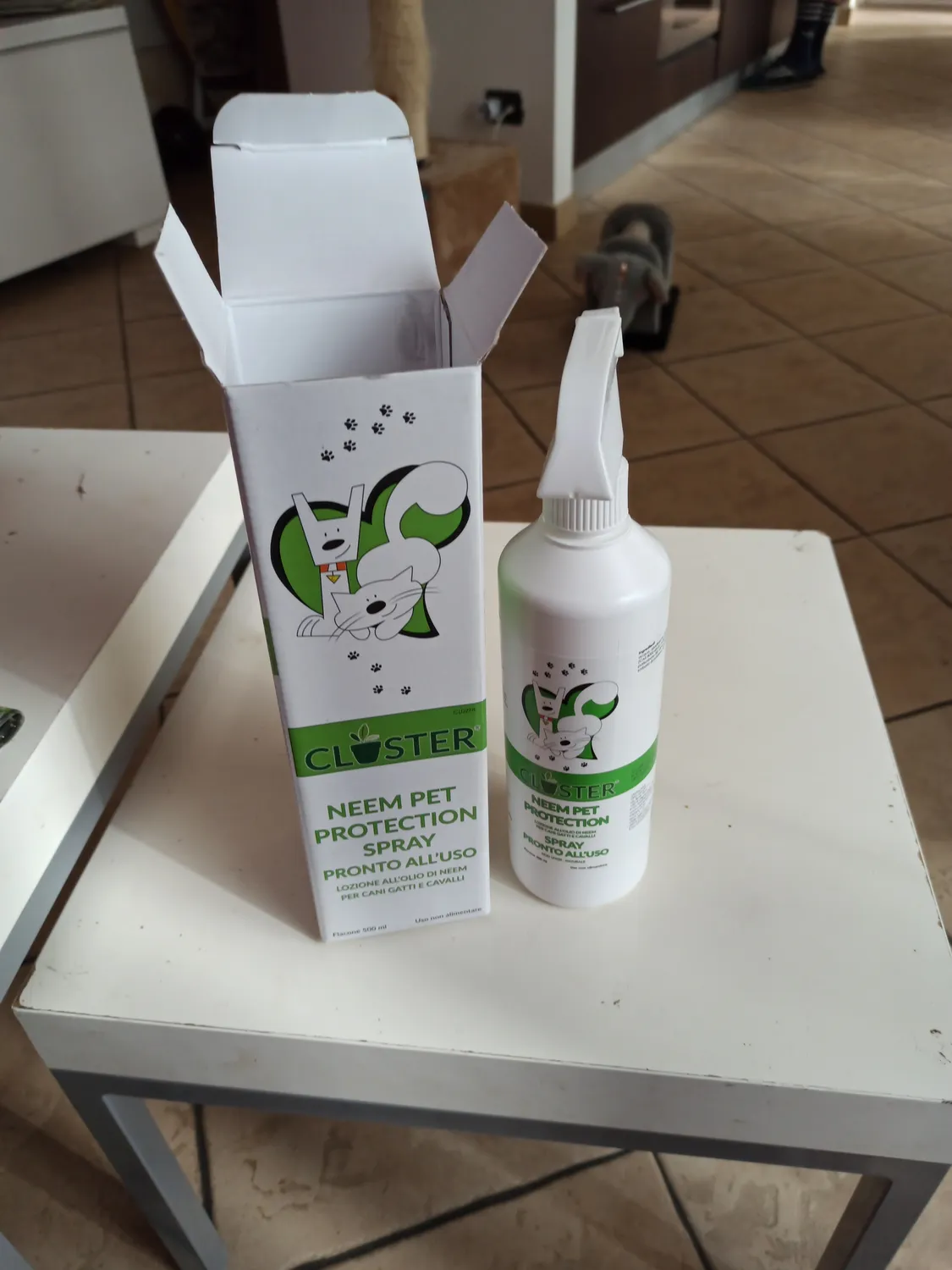 Closter Neem Pet Protection spray antiparassitario 500ml cani gatti