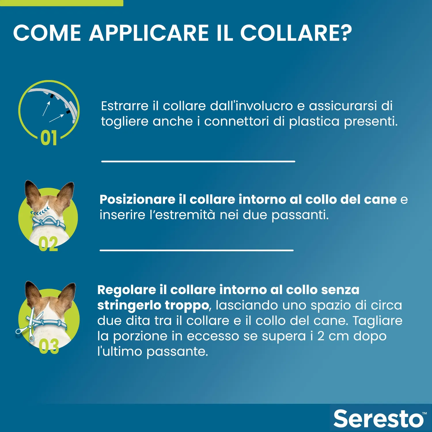 Elanco Seresto collare antiparassitario cani oltre 8 kg